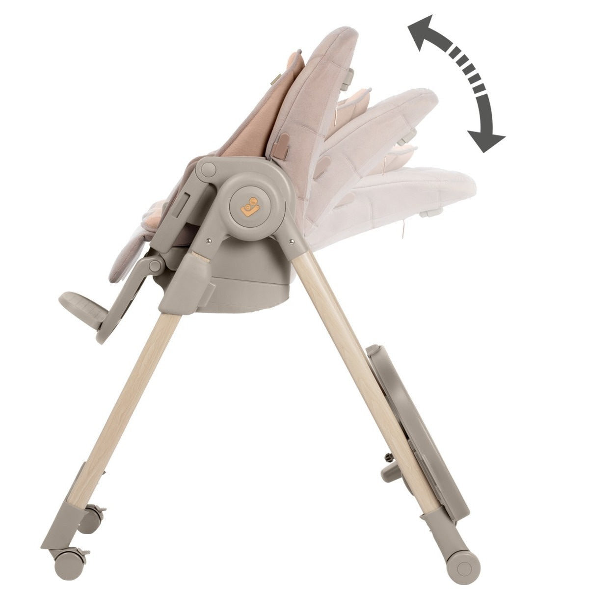 Maxi-Cosi Minla Plus High Chair | 0–6 Years | Compact & Adjustable