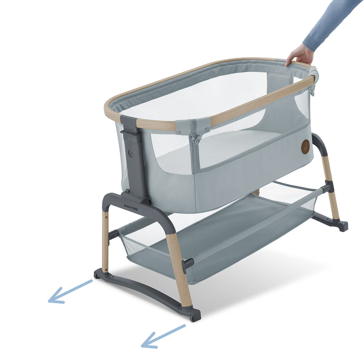 Maxi-Cosi Iora Air Bedside Crib | Newborn Comfort